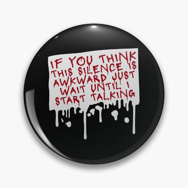 Item preview, If you think silence is awkward just wait until I start talking designed and sold by shirt-o-mat.