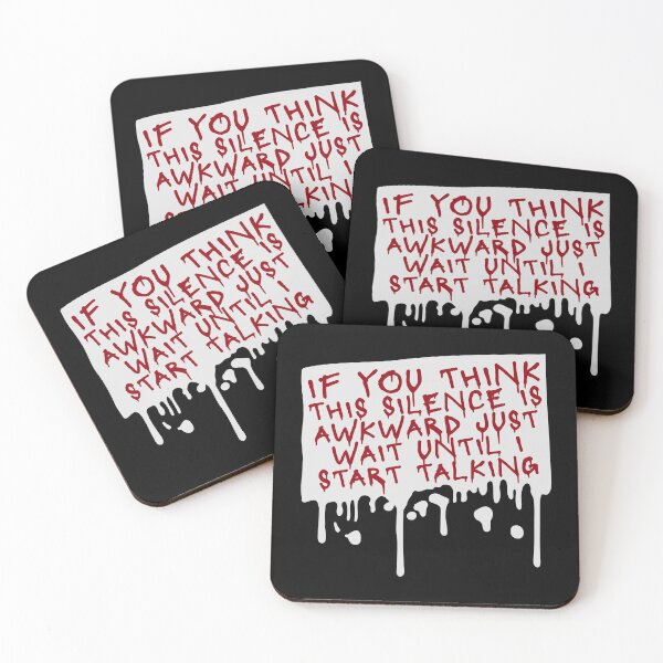 Item preview, If you think silence is awkward just wait until I start talking designed and sold by shirt-o-mat.