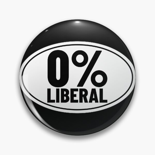 Artikelvorschau, Liberale Null Prozent Anti-liberale politische Erklärung Design entworfen und verkauft von TroLerNeT.