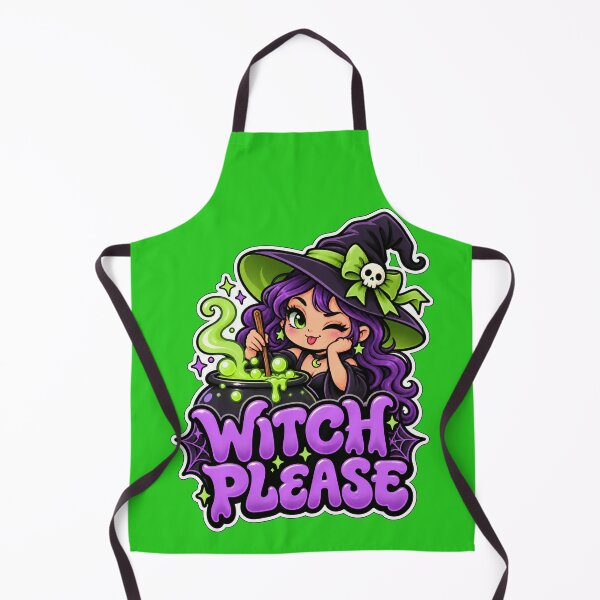 Item preview, Witch Please - Funny Witch Halloween Sticker designed and sold by Visual Dept..