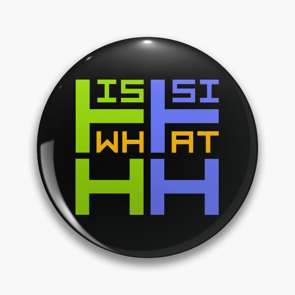 Item preview, It Is What It Is Inspirational Quote Logo Text designed and sold by shirt-o-mat.