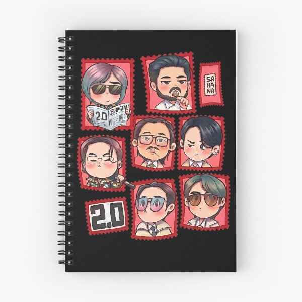 Item preview, BTS Chibi Stamps 2.0 designed and sold by nycahperdstore.