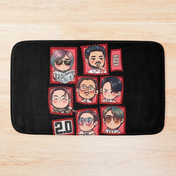 Item preview, BTS Chibi Stamps 2.0 designed and sold by nycahperdstore.
