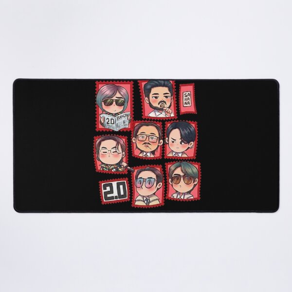 Item preview, BTS Chibi Stamps 2.0 designed and sold by nycahperdstore.