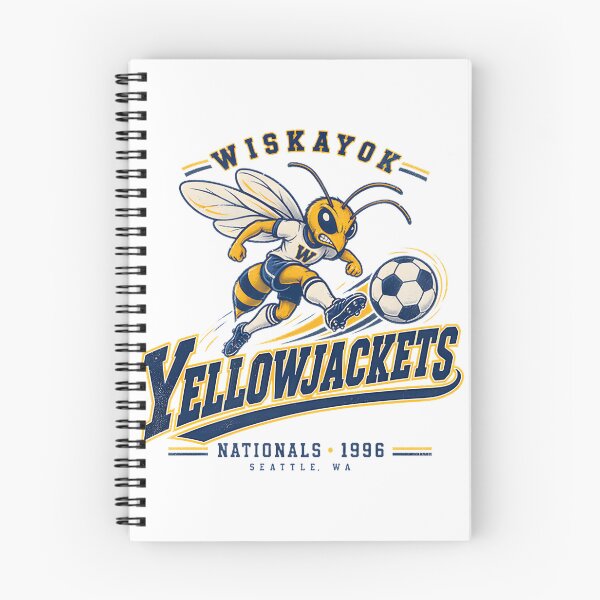Item preview, Wiskayok Yellowjackets Soccer Team Support Design designed and sold by trishastudio.
