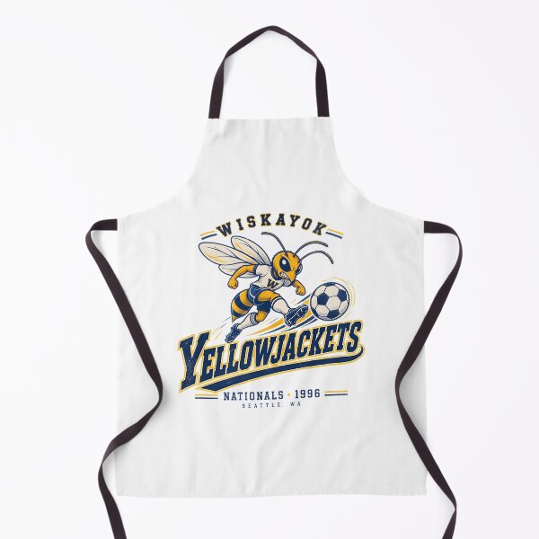 Item preview, Wiskayok Yellowjackets Soccer Team Support Design designed and sold by trishastudio.
