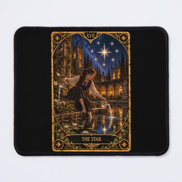 Item preview, Dark Academia Tarot Card Prints: The Star designed and sold by PinUpPizzazz.