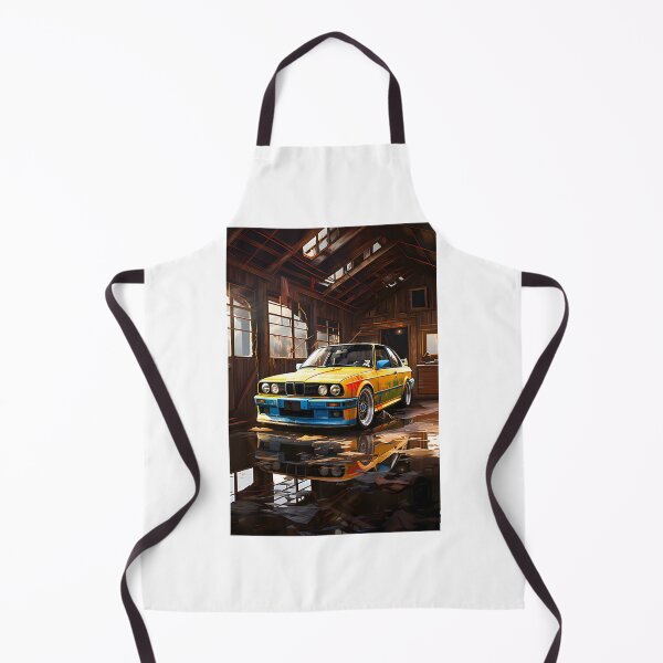 Artikelvorschau, Illustrationsdesign für ein klassisches Sportcoupé aus Holzwerkstatt entworfen und verkauft von Zyla Graphic.