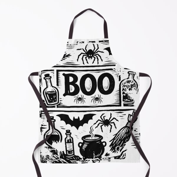 Artikelvorschau, Vintage Halloween Boo Hexen Gruselige Kunst entworfen und verkauft von Sherihdesigns.