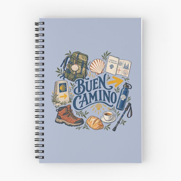Item preview, Buen Camino Essentials – Camino de Santiago Pilgrim Hiking Adventure designed and sold by Studio Pico.