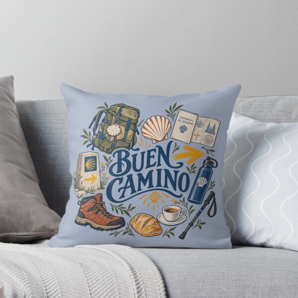 Item preview, Buen Camino Essentials – Camino de Santiago Pilgrim Hiking Adventure designed and sold by Studio Pico.