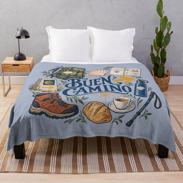 Item preview, Buen Camino Essentials – Camino de Santiago Pilgrim Hiking Adventure designed and sold by Studio Pico.