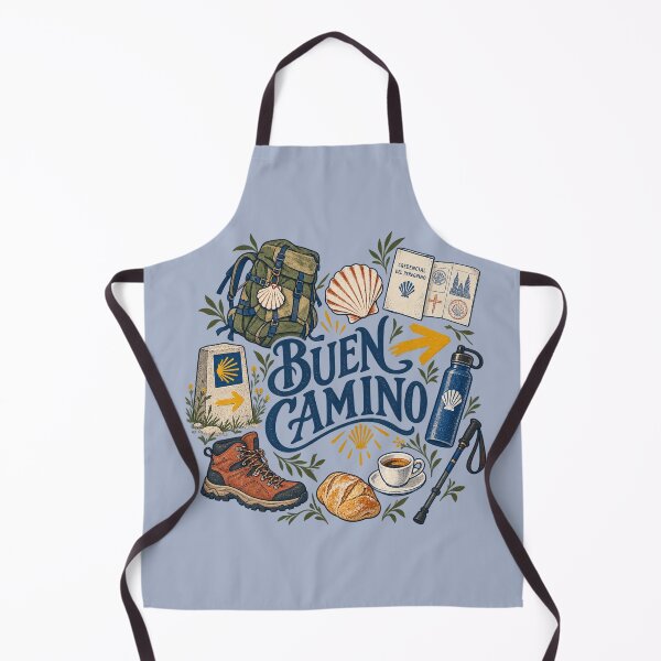 Item preview, Buen Camino Essentials – Camino de Santiago Pilgrim Hiking Adventure designed and sold by Studio Pico.