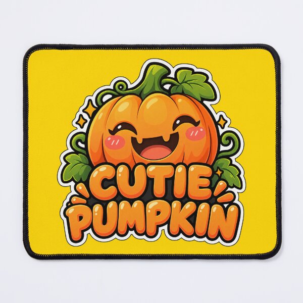 Item preview, Cutie Pumpkin - Kawaii Halloween Sticker designed and sold by Visual Dept..