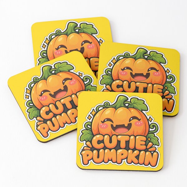 Item preview, Cutie Pumpkin - Kawaii Halloween Sticker designed and sold by Visual Dept..