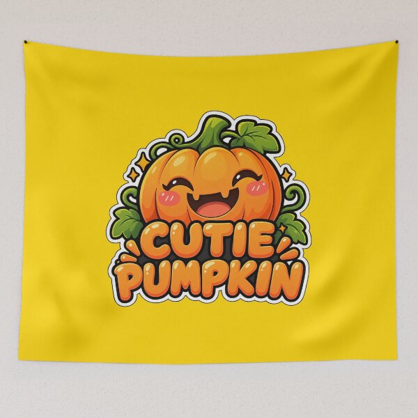 Item preview, Cutie Pumpkin - Kawaii Halloween Sticker designed and sold by Visual Dept..
