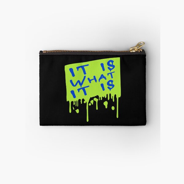Item preview, It Is What It Is Inspirational Quote Logo Text designed and sold by shirt-o-mat.