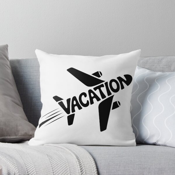Item preview, Vacation – Airplane Flight Typography Wanderlust Design designed and sold by LoFizzy.