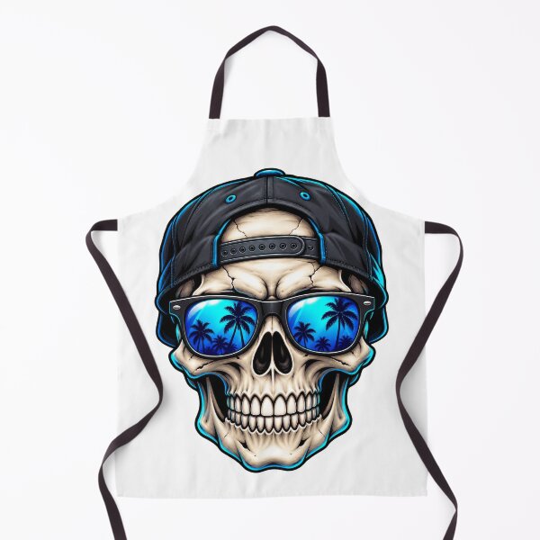 Item preview, Tropical Shades Skull designed and sold by syotos-ai.