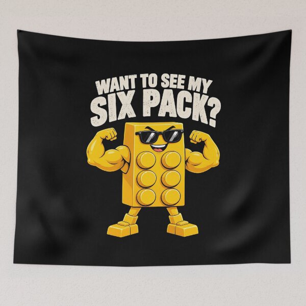 Item preview, Want to See My Six Pack designed and sold by a-turner-paint.