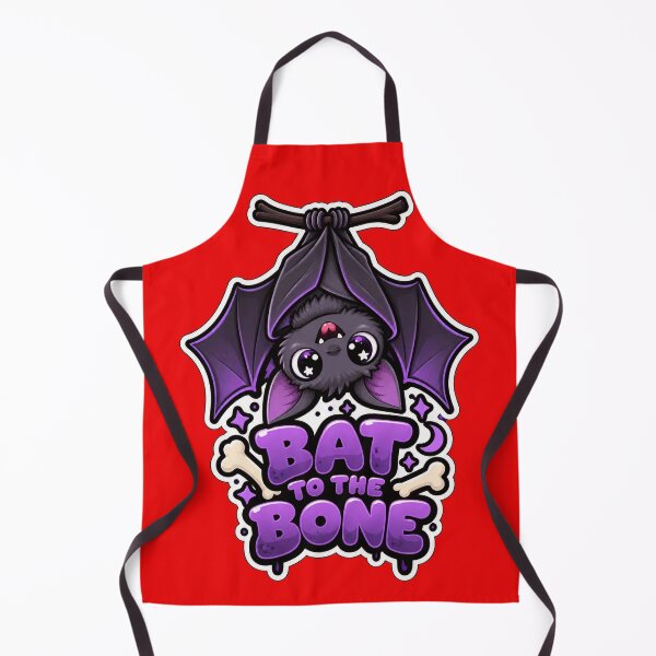 Item preview, Bat To The Bone - Cute Bat Halloween Sticker designed and sold by Visual Dept..