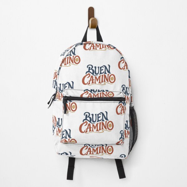 Artikelvorschau, Buen Camino Retro Typografie – Camino de Santiago Jakobsmuschel entworfen und verkauft von Studio Pico.