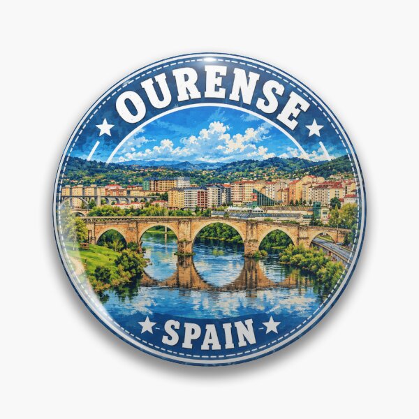 Item preview, Ourense Spain - Travel Art designed and sold by clintang.