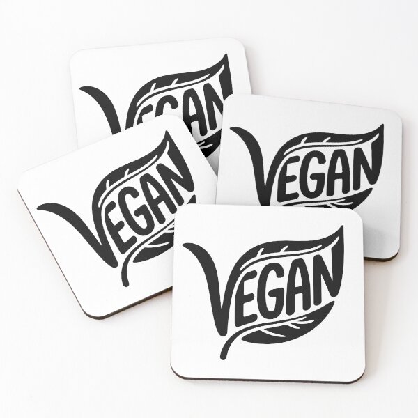 Item preview, Vegan Leaf Typography | Plant Based Lifestyle Green Leaf Lettering designed and sold by LoFizzy.