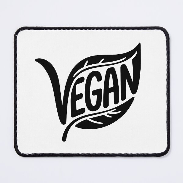 Item preview, Vegan Leaf Typography | Plant Based Lifestyle Green Leaf Lettering designed and sold by LoFizzy.