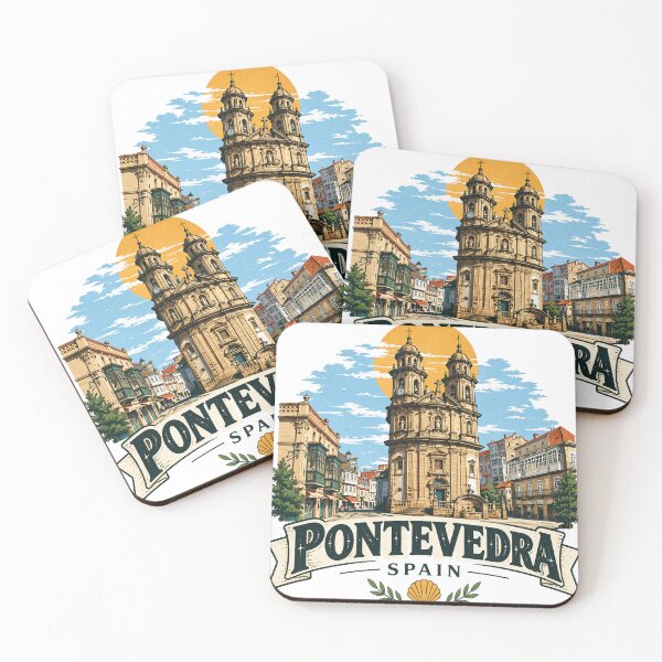 Aperçu de l'œuvre Pontevedra Galice Espagne - Art de voyage créée et vendue par clintang.