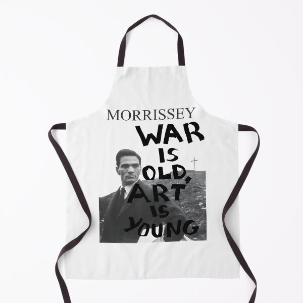 Item preview, Morrissey Inspired War Is Old Art Is Young Pasolini Quote Design designed and sold by KenQuinn.