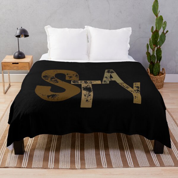 Item preview, STAY Vintage Distressed Typography | Retro Minimalist Streetwear Design designed and sold by Detroja Typography.