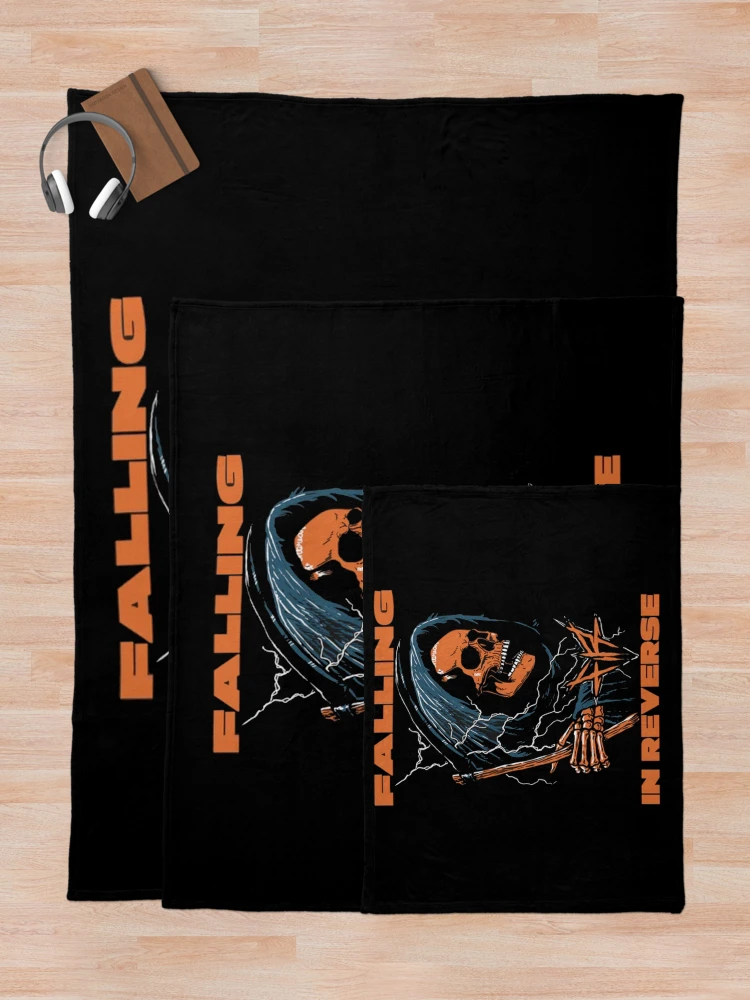 Thumbnail 5 of 6, Throw Blanket, Falling In Reverse Band designed and sold by TinyToesPre.