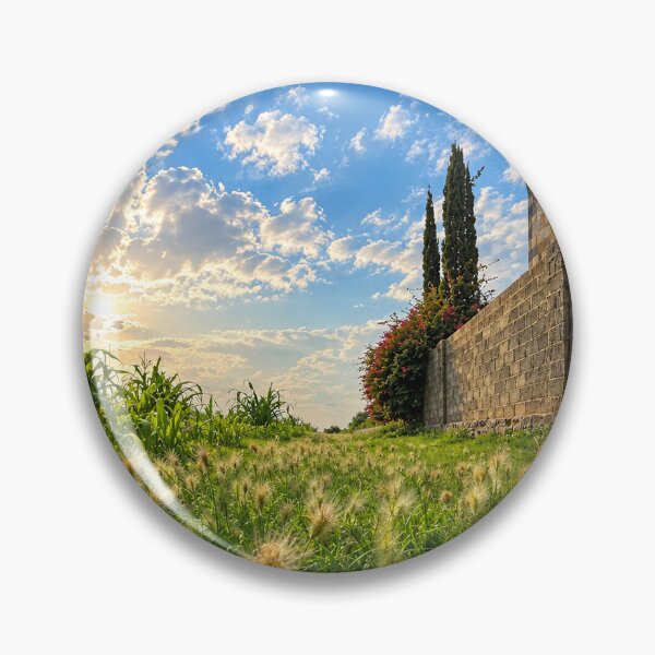 Item preview, Golden Sunset Over Historic Stone Architecture designed and sold by Algabyali.