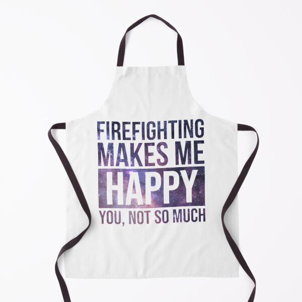 Item preview, Firefighting Makes Me Happy Gift for Firefighters and Firefighter Enthusiasts designed and sold by sbasnet.