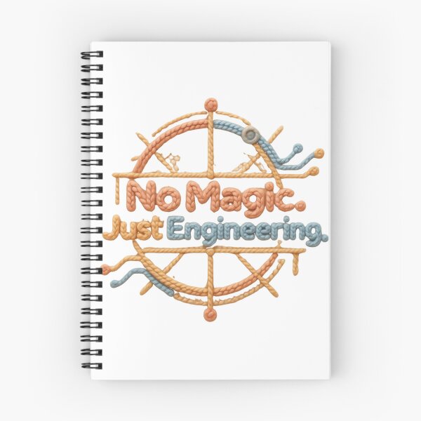 Item preview, No Magic Just Engineering – Engineer Humor Design designed and sold by RDproject.