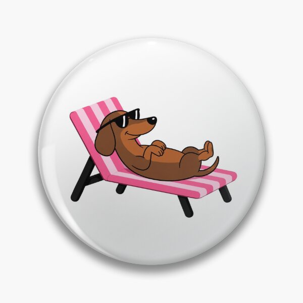 Item preview, Dachshund Summer designed and sold by LuloCreative.