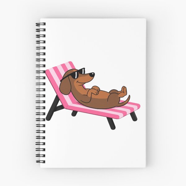 Item preview, Dachshund Summer designed and sold by LuloCreative.