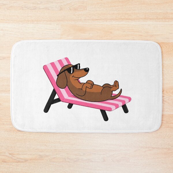 Item preview, Dachshund Summer designed and sold by LuloCreative.