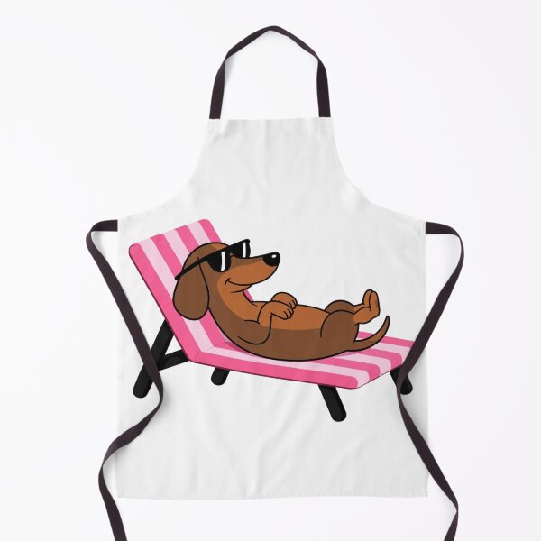 Item preview, Dachshund Summer designed and sold by LuloCreative.