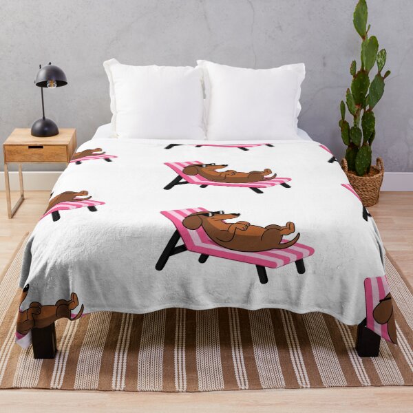Item preview, Dachshund Summer designed and sold by LuloCreative.