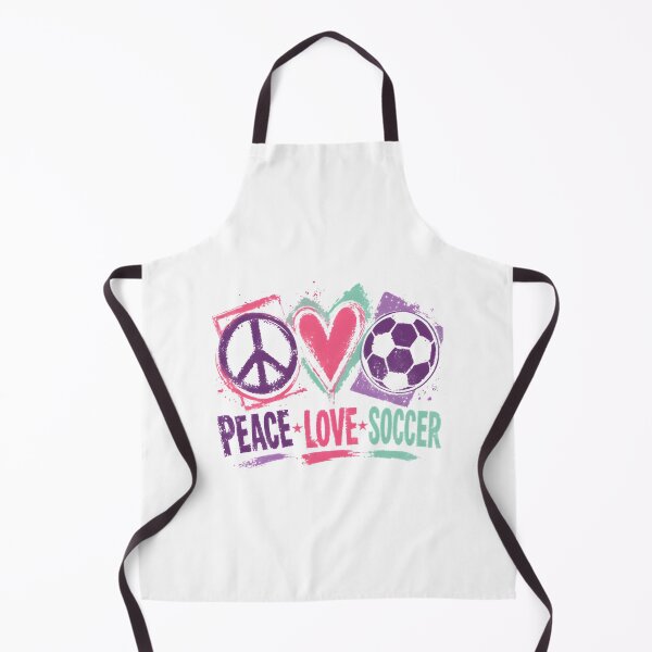 Item preview, Peace Love Soccer Fan Athlete Design for Sports Enthusiasts designed and sold by JoeyQueso.