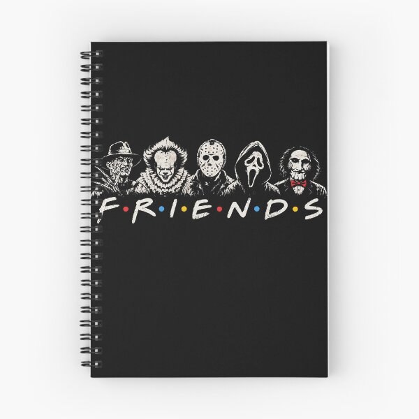 Item preview, Friends Horr Movie, Jason-Freddy-Ghostface Funny Halloween designed and sold by Fish.art.