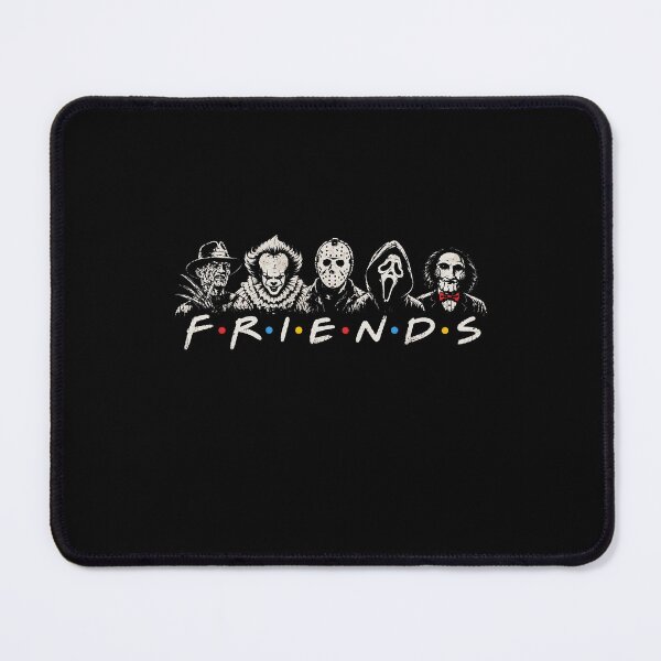 Item preview, Friends Horr Movie, Jason-Freddy-Ghostface Funny Halloween designed and sold by Fish.art.