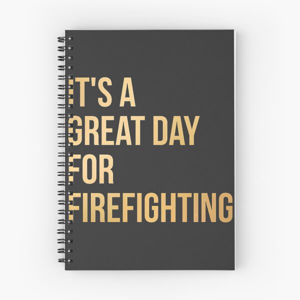 Item preview, It’s a Great Day for Firefighting in Gol - Unique Firefighter Gift Design designed and sold by sbasnet.