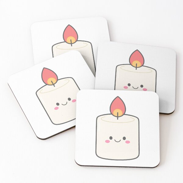 Item preview, Bonita vela aromática encendida con forma de personaje de dibujos animados para una decoración acogedora del hogar. designed and sold by nuchz.