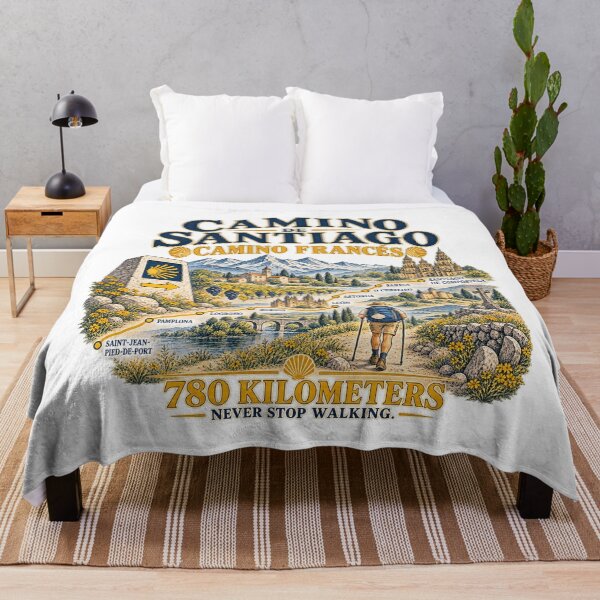 Item preview, Camino de Santiago Camino Francés – Pilgrim Hiking Adventure Spain designed and sold by Studio Pico.