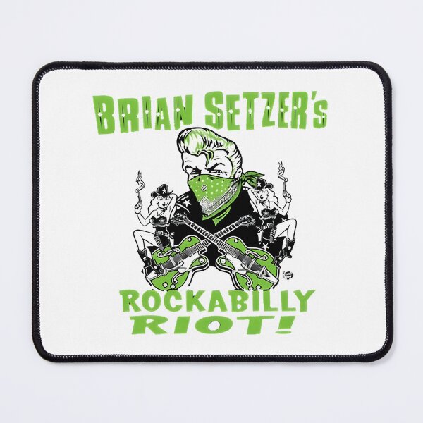 Item preview, Brian Setzer Inspired Retro Rockabilly Design Featuring Stray Cats Style designed and sold by gl-silva.