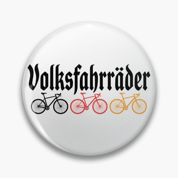 Item preview, Volksfahrräder Rennrad Fraktur | Deutschland Fahrrad Spruch Schwarz Rot Gold designed and sold by LoFizzy.