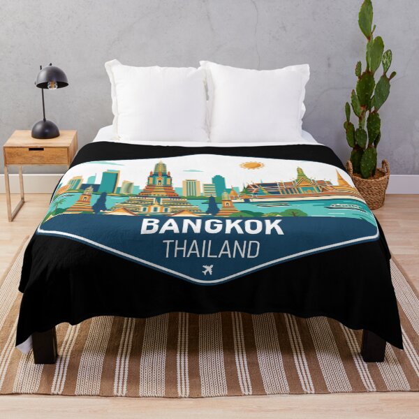 Item preview, Bangkok Thailand Travel Souvenir designed and sold by RareDeerArt.